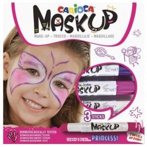 43049 MASK CARIOCA Up Princess 3 pcs