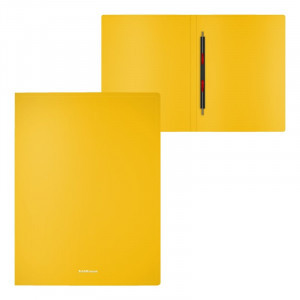 43054 Mapa cu sina ErichKrause&reg; Classic, A4, yellow (12pcs)