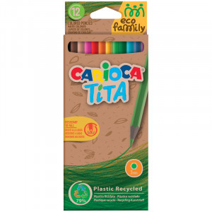 43097 Creioane CARIOCA TiTA 12 cul.EcoFamily