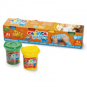 43187 Plastilina CARIOCA Baby Do 150gr. 4cul. box