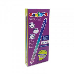43500/02 Pix cu radiera Carioca Oops Easy Blu box 12pcs