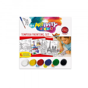 43621 Set de colrat CARIOCA ARTivity Tempera Set Vol 2