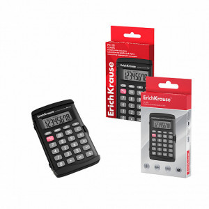 57519 Calculator electronic 8-Digit ErichKrause PC-131 Classic, black (box 1 pc.)