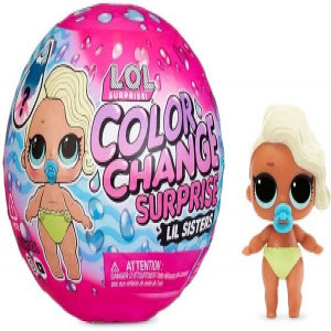 576327 Set papusa L.O.L. SURPRISE! seria "Color Change" - LIL SISTERS +