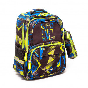Ghiozdan 58803  ErichKrause SchoolLine 20L Triangle (+ pencil case) B.