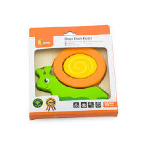 59931 Mini puzzle cu diferite forme &ldquo;Melc&rdquo; VIGA