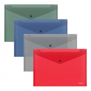 50291 Mapa-конверт на кнопке B5 ErichKrause Glossy Classic (12)