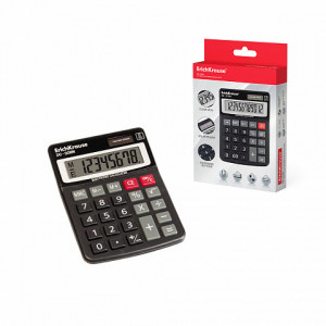50308 Calculator 8-Digit ErichKrause DC-308N Classic, black (box 1 pc.)