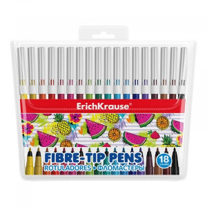 53365 Carioci ErichKrause  Washable 18 colors (12)