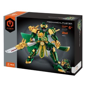 6848 Set de constructie 2 in 1  &bdquo;Cei Cinci Generali Tigri: Guan Yu&rdquo;, 373 p