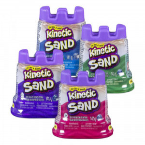 6059169 Nisip Kinetic Sand Castle Container 141g 18pk ass