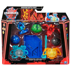 6066988 Set figurine Bakugan Battle Pack 3S1 ast