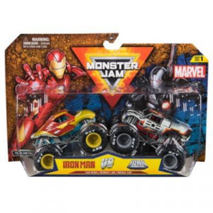 6070555 Monster Jam Marvel set 2 vehicule 1:65