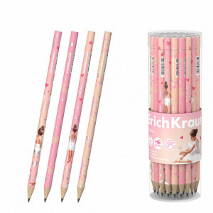 60731 Creion simplu ErichKrause Pointes, round, HB (in tube 42 pcs.)