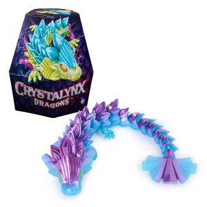 6075199 Dragonii de cristal 9 inch