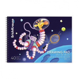 61526 Album p-u desen 40 foi ErichKrause Space Animals А4 cu spirala