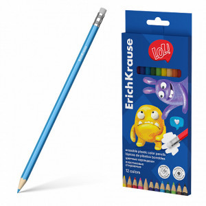 61801 Crioane color 12 cul. ErichKrause Jolly Friends