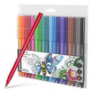 62950 Fineliners ErichKrause Art Spirit 18 cul.
