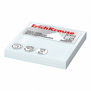 63629 Notite ErichKrause 75х75 mm, 100 sheets, white