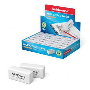 7027 Radiera alba ErichKrause Nice Little Thing (48pcs)