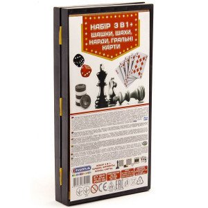 MX5240 Joc de masa 4in1 Sah Dame Table carti de joc
