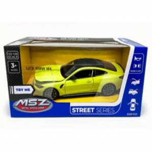 Masina macheta din metal MSZ Die-cast model BMW M4, 1:23 68280M