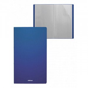 Mapa с файлами 59190 ErichKrause Matt Classic (30) A4 blue (4 pcs in a bag)