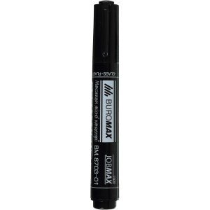 Marker Permanent Water-Based, Black, 2-4 Mm, Oil Base BM.8703-01