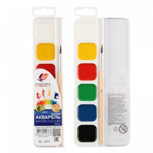 Acuarela Classica 6 cul cu pensula