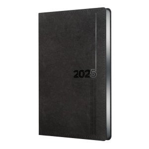 Agenda A5 176 foi datata Silver Classic. Черный ЕКСФ52517601