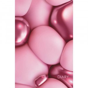 Agenda nedatata  A5 112f  ЕЖ23511213 Розовые камни