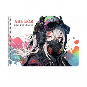 Album desen 40 foi АСЛ402644 АРТ spirala 120g/m2