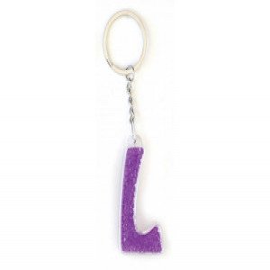 Breloc litera L violet  00584_554280 