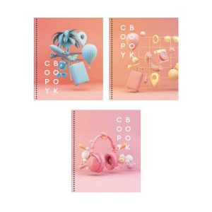 Caiet A5 60 foi ТСЛ607726 Shape puncte spirala