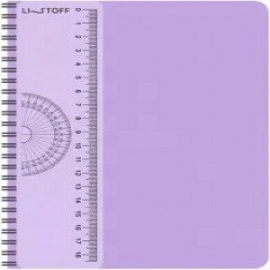 Caiet A5- 80f cu rigla Лавандовая тетрадь ТПЛ580108 patr spirala