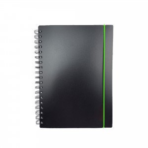 Caiet A5 80foi patr Favorite Black. No 2 ТПФВ580190 spirala