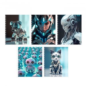 Caiet A5 96 foi ТС968851 Future patr Chameleon spirala