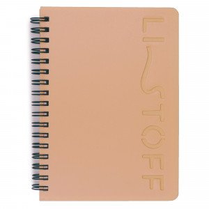 Caiet A6 80 foi patr LISTOFF STYLE. 4 ТПЛС680138 spirala