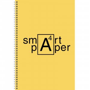 Caiet conspecte A4 80f Smart paper. No 4 ТС4804954 patr. spirala