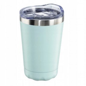 Cana Termo Xavax 181586 270 ml, Insulated Mug To Go with Drinks Opening, pastel blue