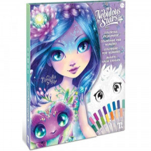 Carnet 11381 Nebulous Stars Coloreaza dupa numar