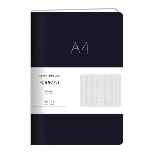 Carnet A4 60 foi Format. No 1 БФФК4604334 piele artif. Patr