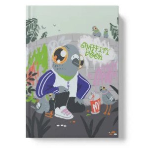 Carnet copii A5 64 foi Graffiti book. На стиле БЛ564224
