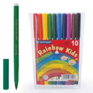 Carioci 10 cul. Centropen 7550 Rainbow Kids