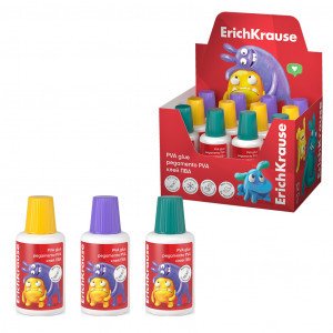 Clei-PVA 61288 20 ml. ErichKrause Jolly Friends (display 12 pcs)