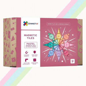 CONN5964 - Set de constructie magnetic Connetix Magnetic Tiles 40 piese