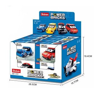 B1071 Constructor Power Bricks Electirc Automobil