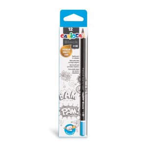 Creion simplu 42929 CARIOCA H Black Box 12pcs