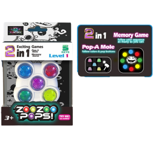 FY1627A Jucarie 2in1 Joc de Memorie «Pop a Mole» 