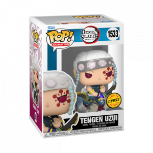 Figurina FUNKO POP! Demon Slayer - Tengen Uzui (w/ Chase) 75574F